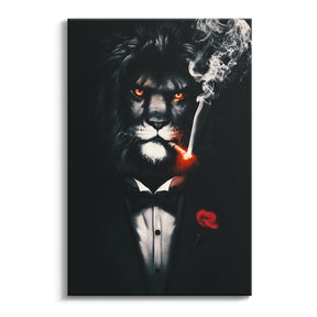 "SMOKING LION"