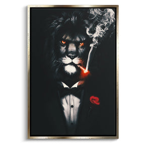 "SMOKING LION"