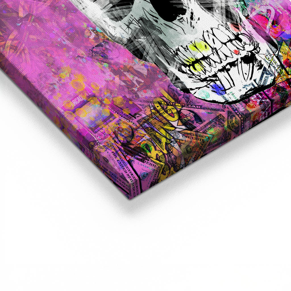 "POP ART SKULL"