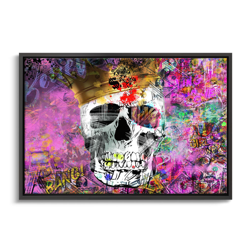 "POP ART SKULL"