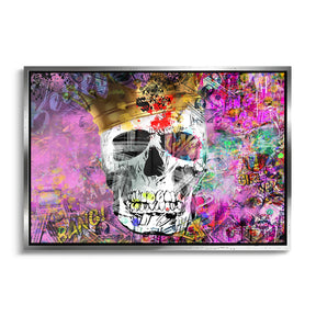 "POP ART SKULL"