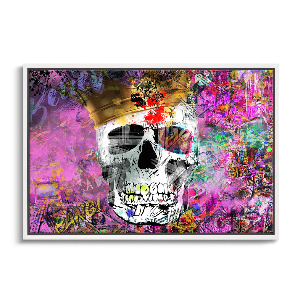 "POP ART SKULL"