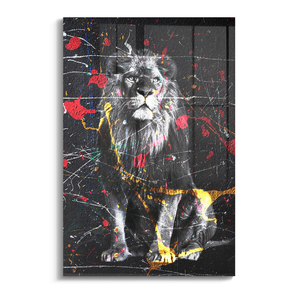 "COLORFUL KING LION"