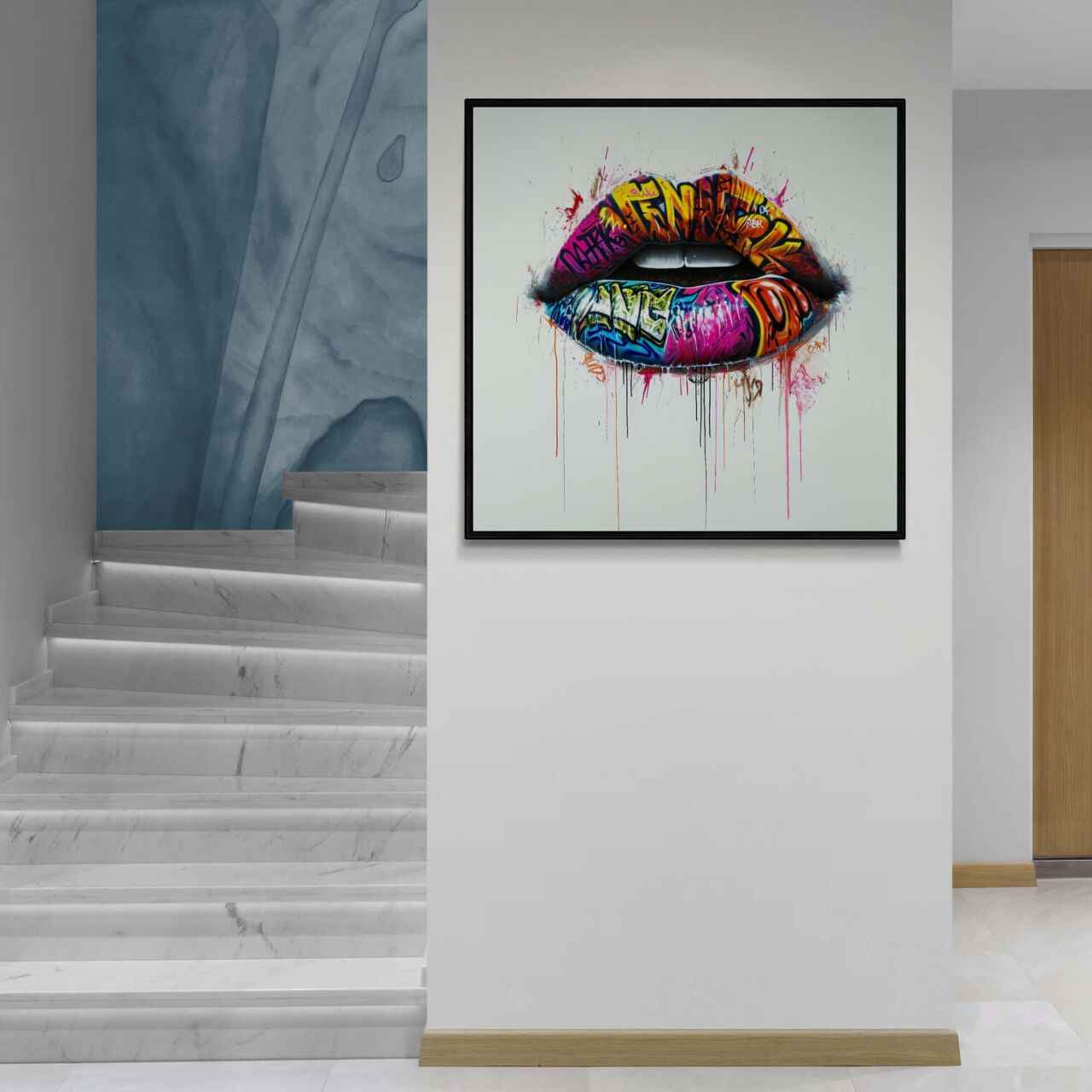 "GRAFFITI LIPS"