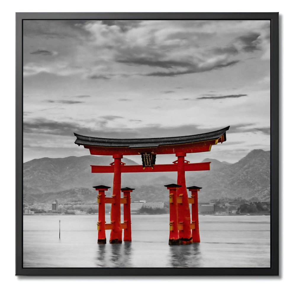 "TORII OF ITSUKUSHIMA SHRINE"