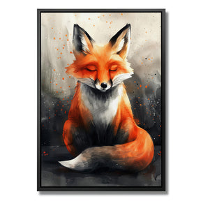 "WATERCOLOR ART FOX"