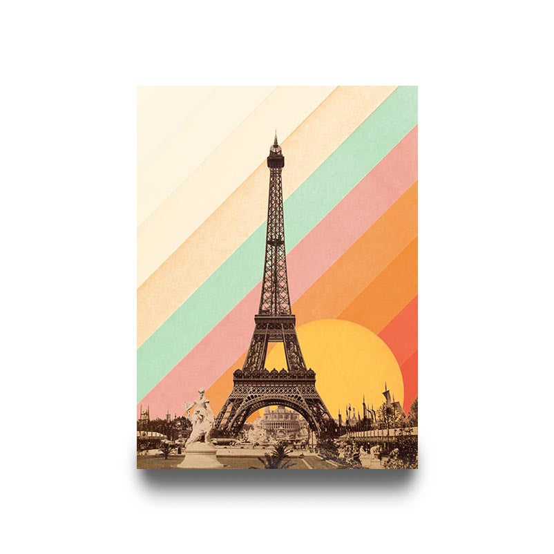 "EIFFEL TOWER RAINBOW"