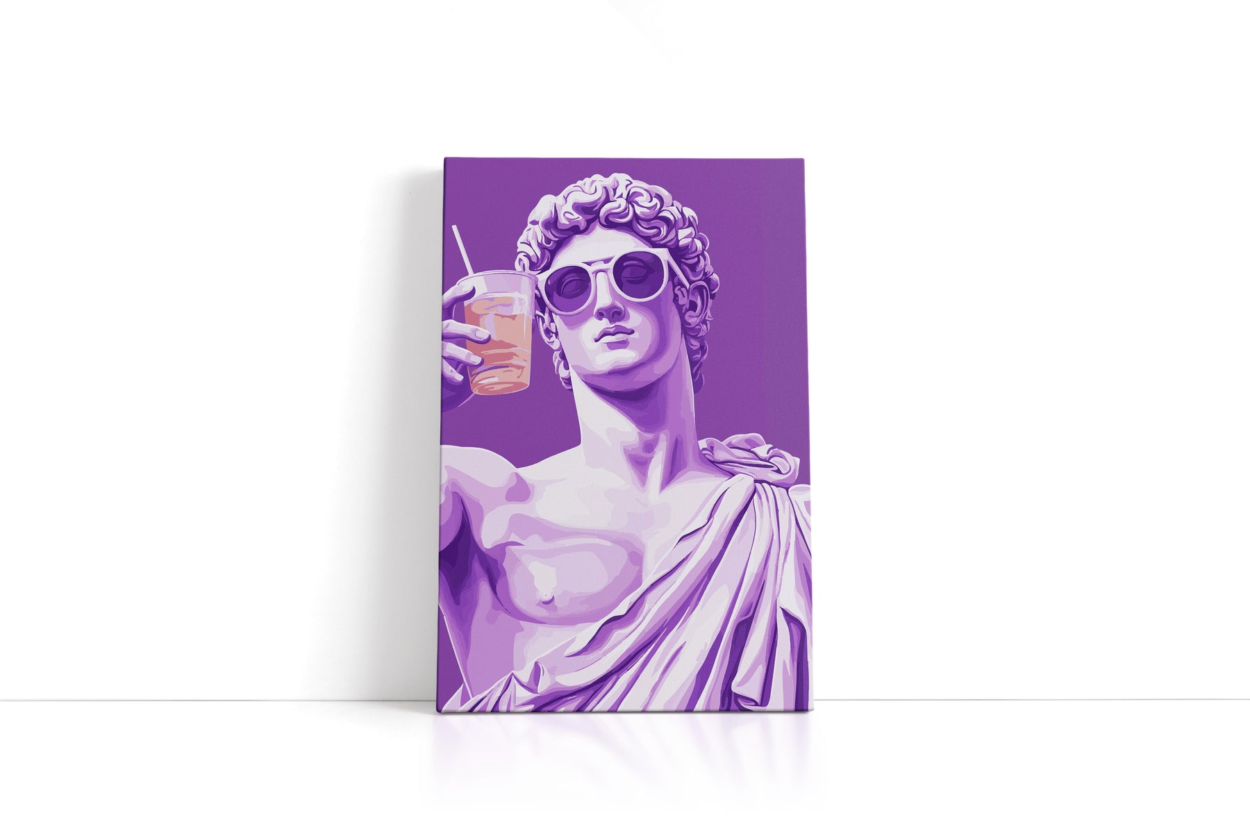 "GREEK STATUE CHEERS"