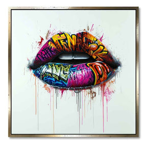 "GRAFFITI LIPS"