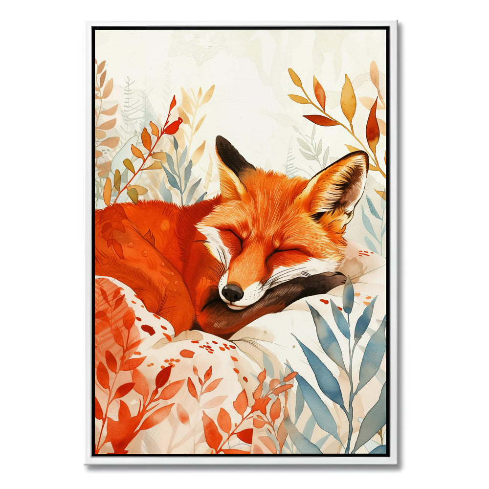 "WATERCOLOR ART FOX 2"