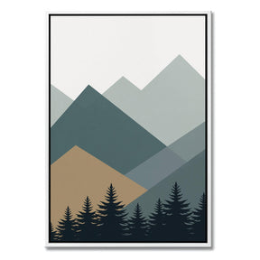 "NORDIC LANDSCAPE MOUNTAIN RANGE"