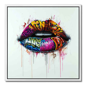 "GRAFFITI LIPS"