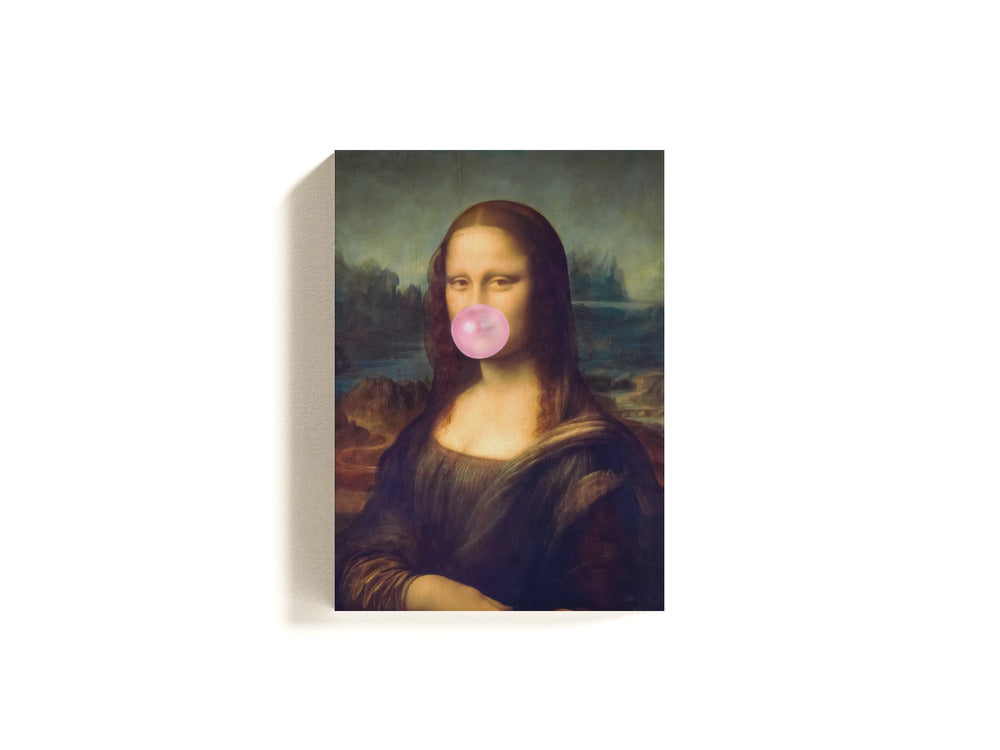 "MONA LISA BUBBLE GUM"