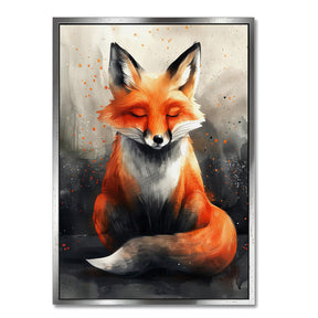 "WATERCOLOR ART FOX"