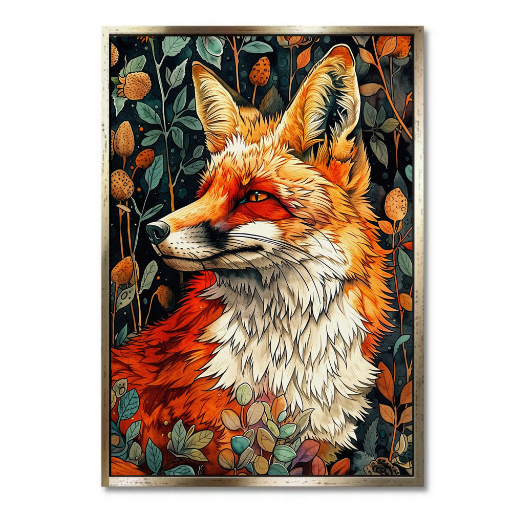 "WATERCOLOR ART FOX 3"