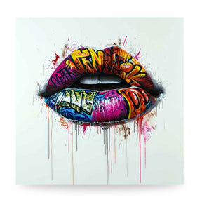 "GRAFFITI LIPS"