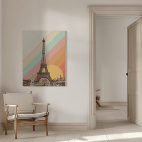 "EIFFEL TOWER RAINBOW"