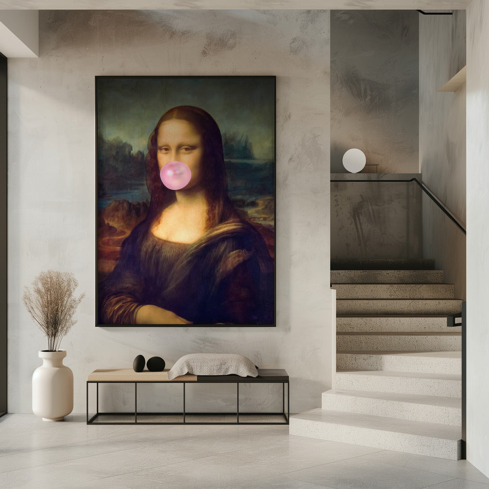 "MONA LISA BUBBLE GUM"