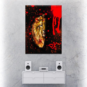 "POP ART LION" - Art For Everyone