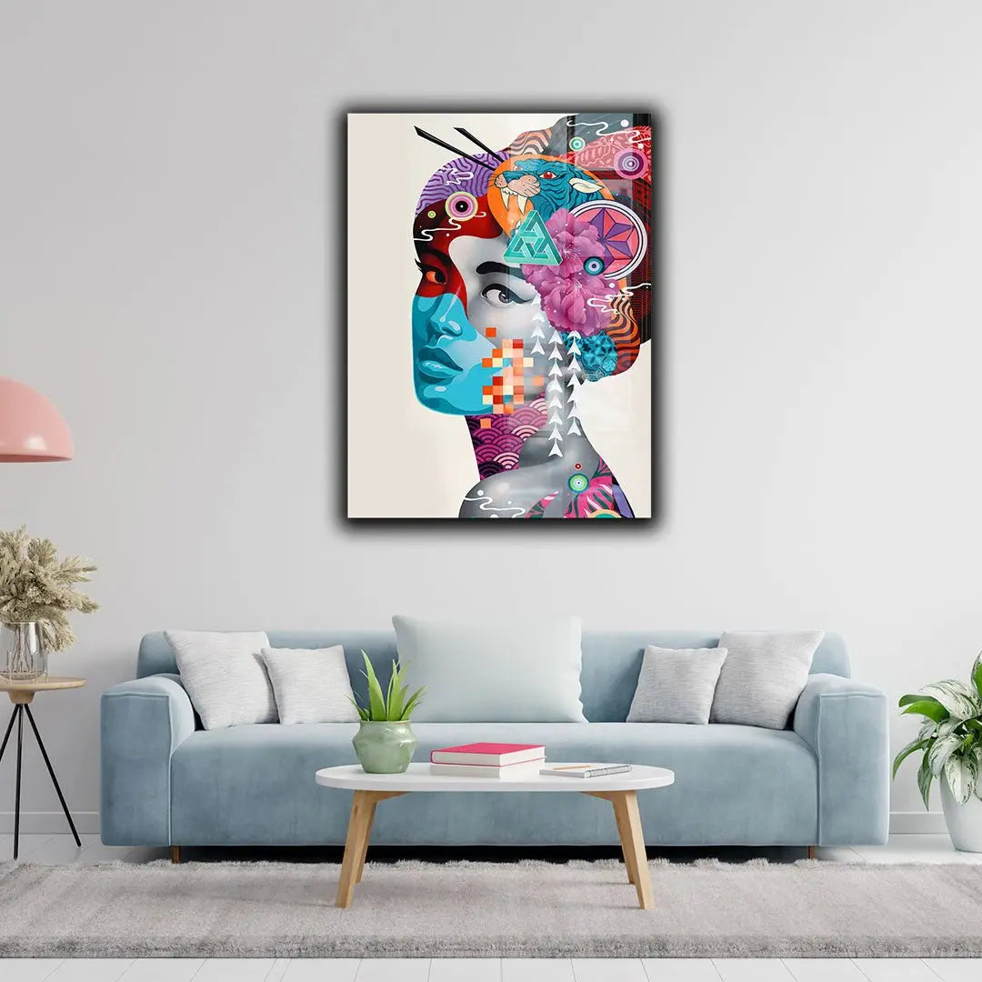 "Colorful Woman" - Art For Everyone