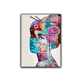 "Colorful Woman" - Art For Everyone