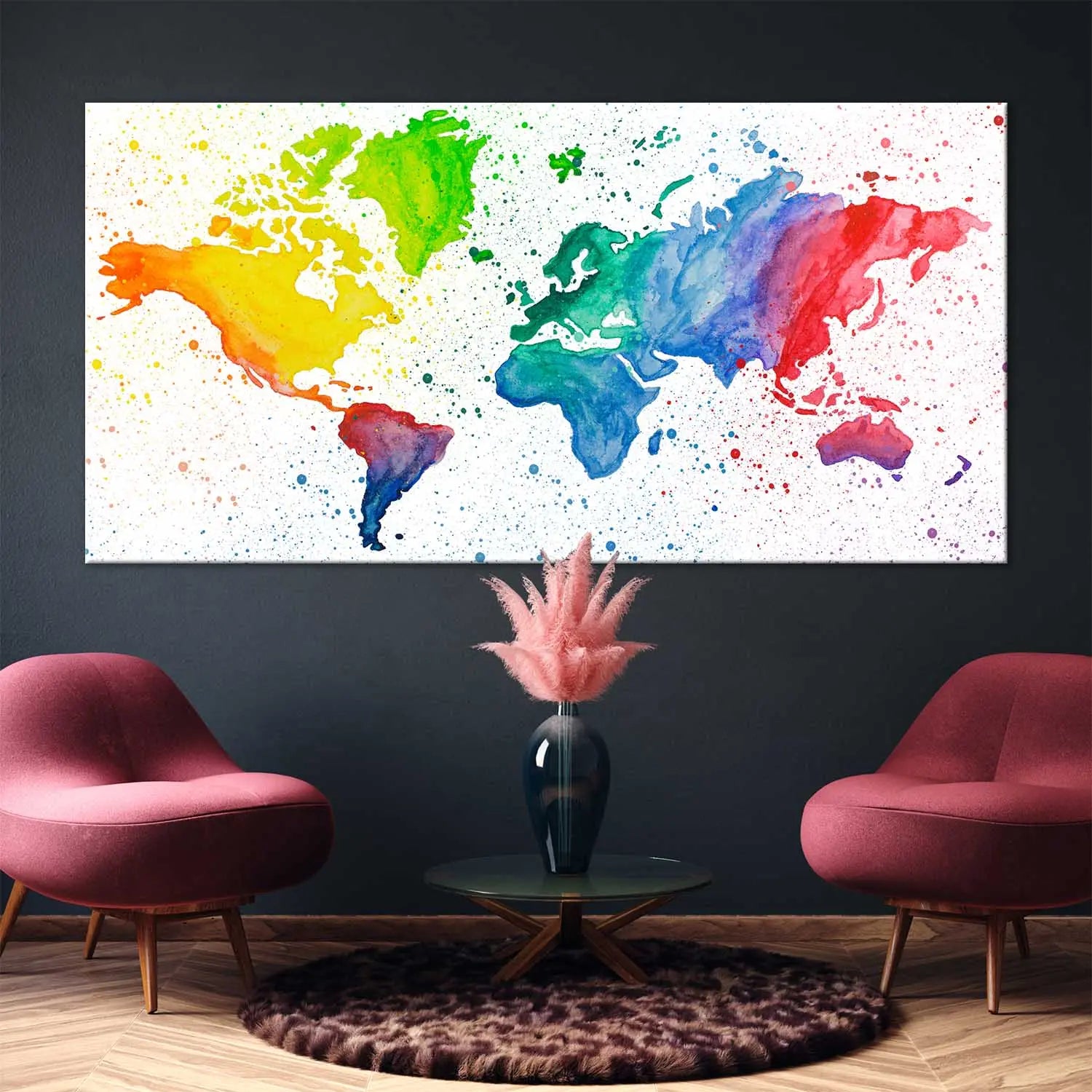 "COLORFUL WORLD" - Art For Everyone
