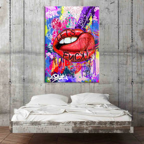 "FCK LIPS" - Art For Everyone