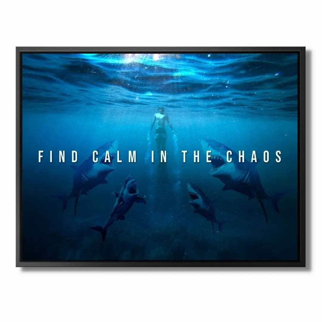 "Find Calm in the Chaos" - Art For Everyone