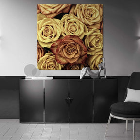 "GOLDEN FLOWERS" - Art For Everyone