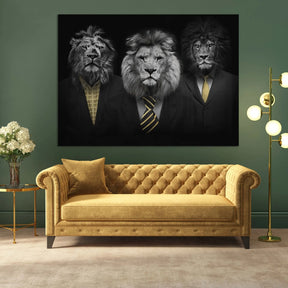 "GOLDEN LIONS" - Art For Everyone