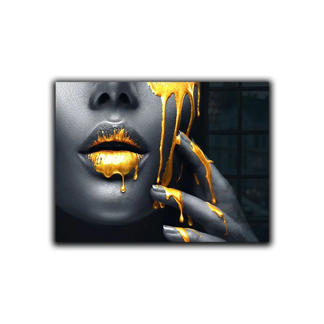 "Golden Lips Exclusive" - Art For Everyone