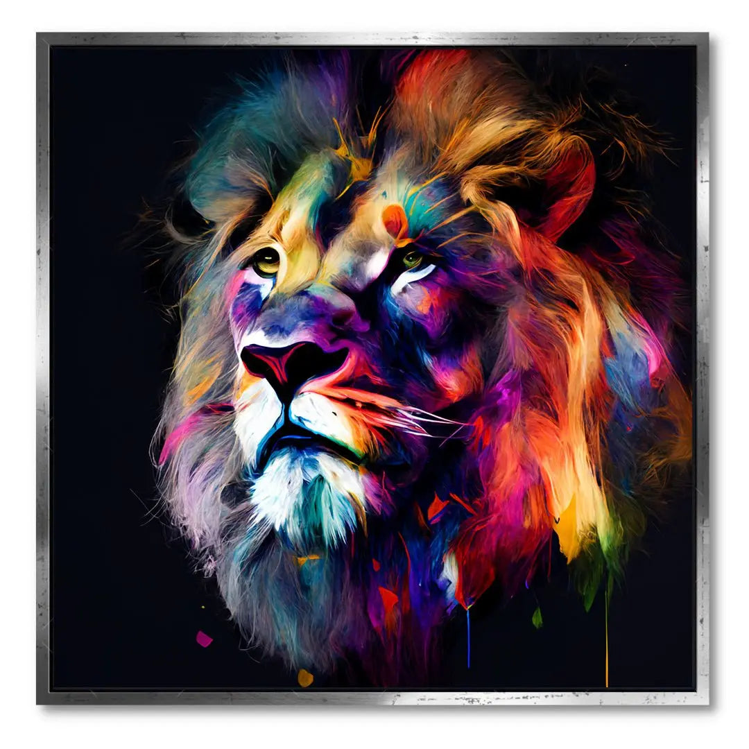 "LION IN COLOR" - Art For Everyone