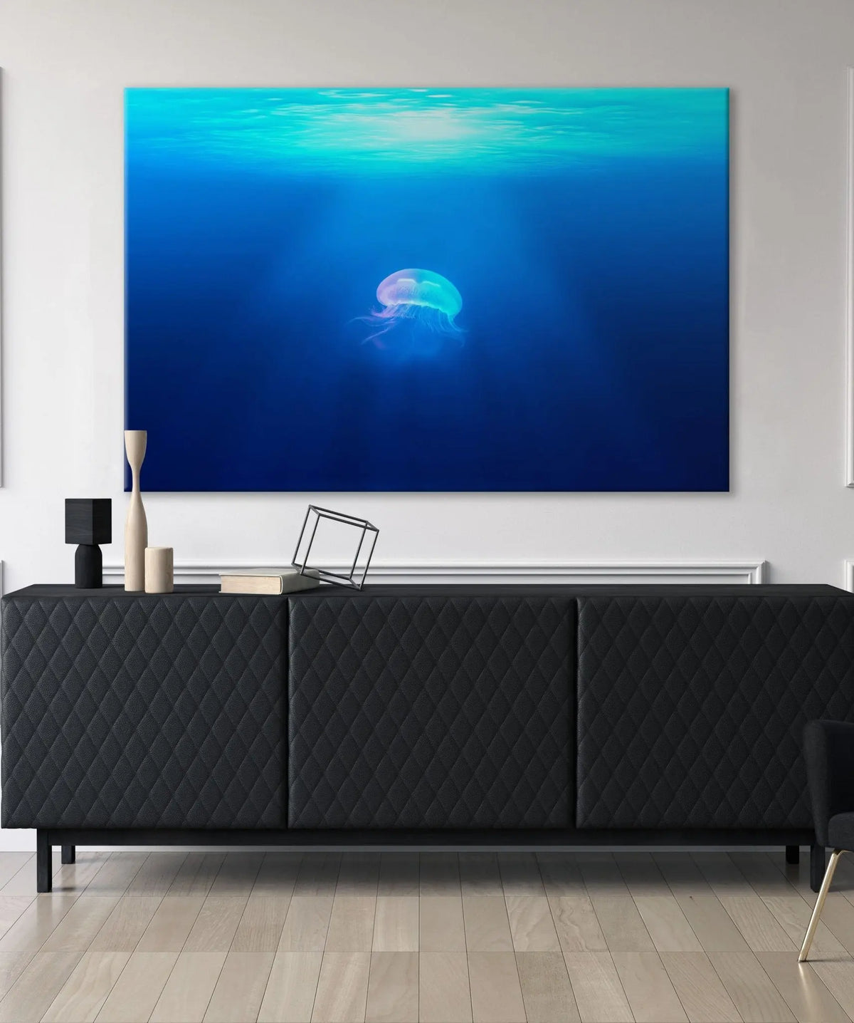 "PINK-BLUE JELLYFISH" - Art For Everyone