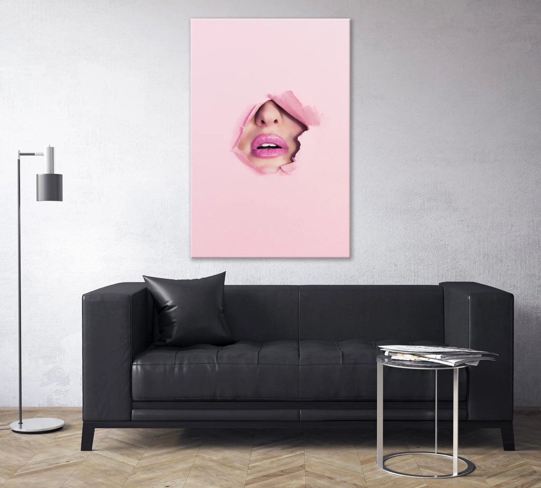 "PINK LIPS" - Art For Everyone