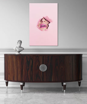 "PINK LIPS" - Art For Everyone