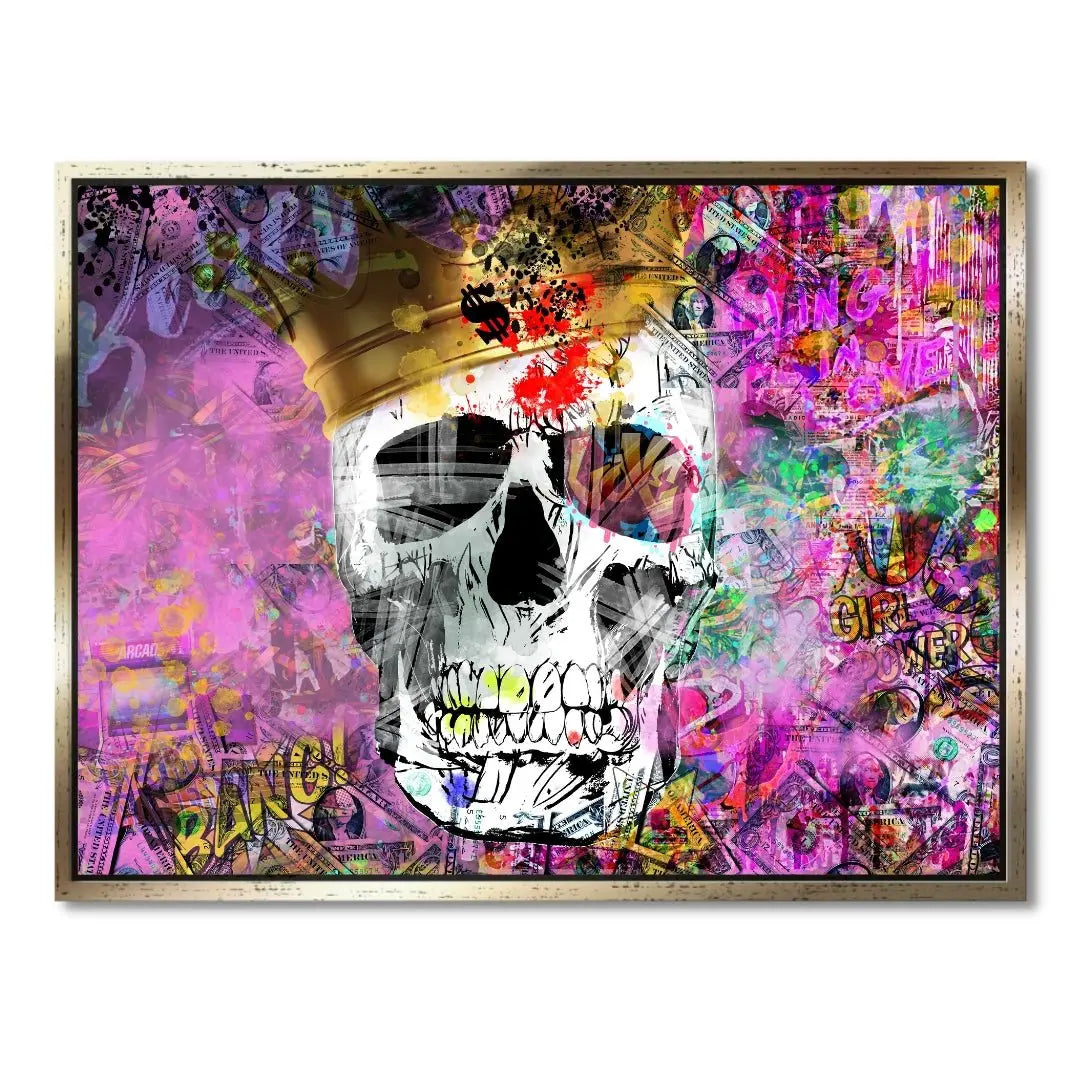 "POP ART SKULL" - Art For Everyone