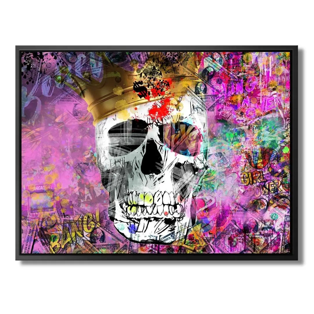 "POP ART SKULL" - Art For Everyone