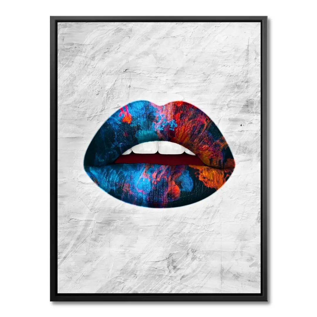 "PURPLE LIPS" - Art For Everyone