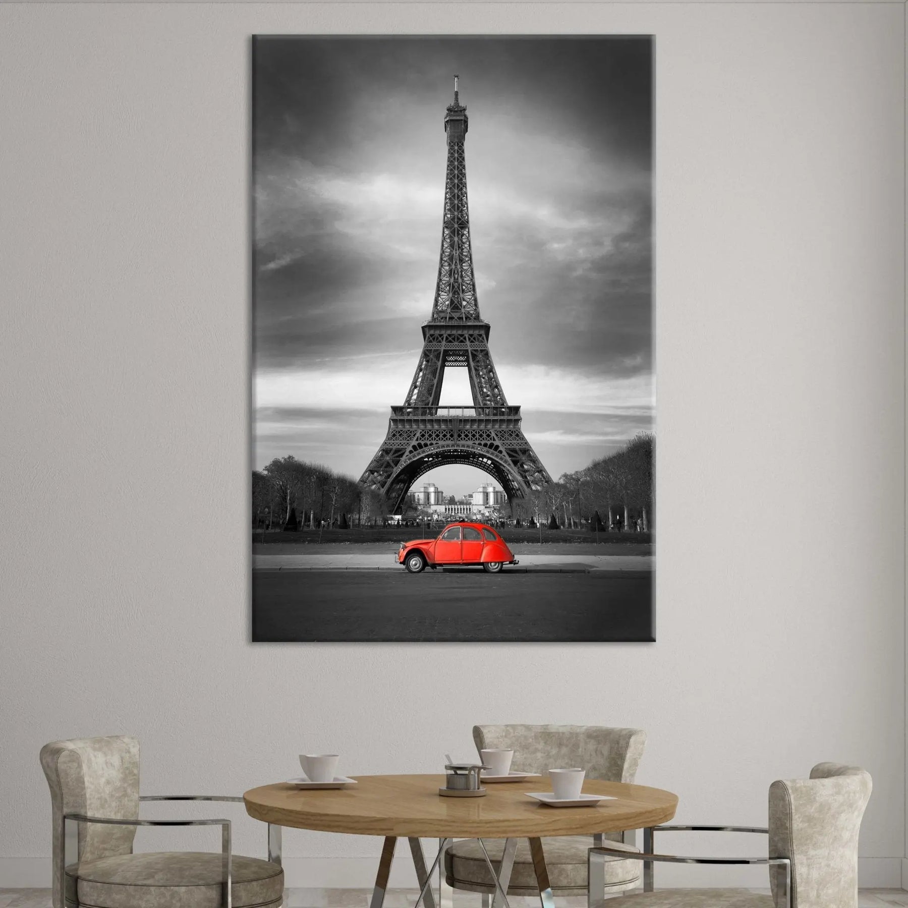 "RED IN PARIS" - Art For Everyone