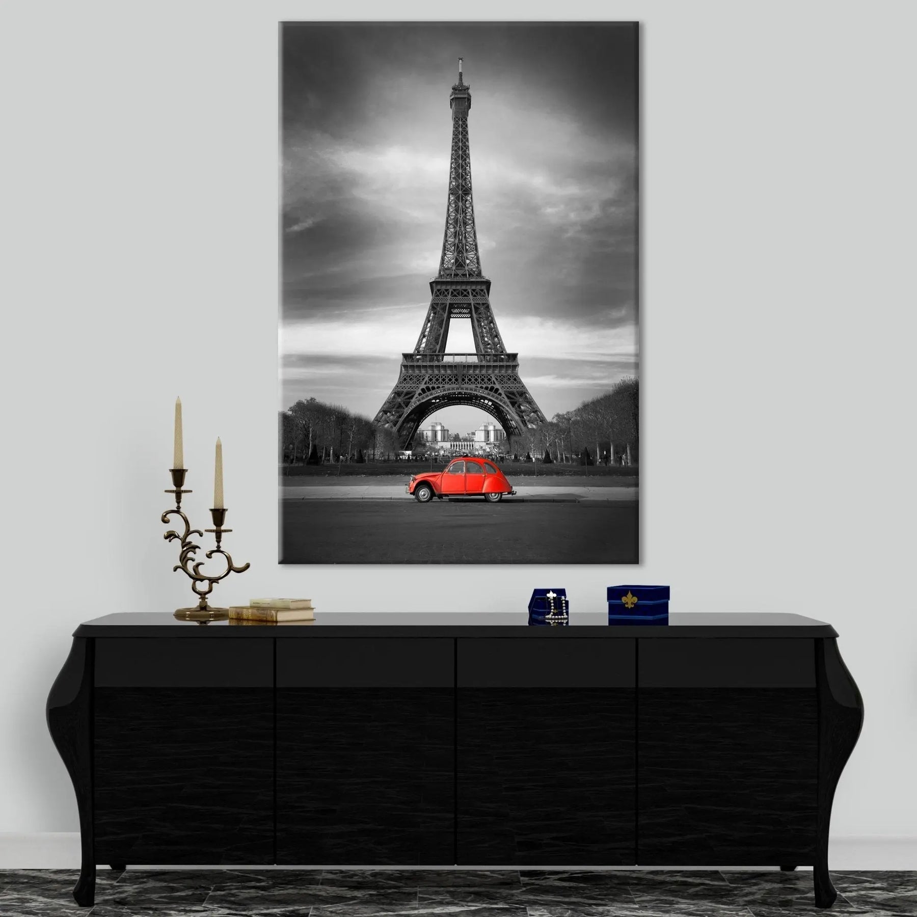 "RED IN PARIS" - Art For Everyone